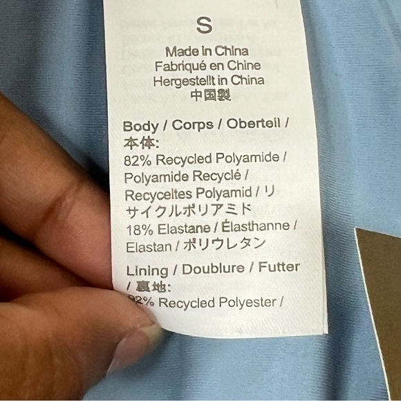 NWT J. Crew Curved Waist Cheeky Bikini Bottom in Light Blue - Picture 6 of 7